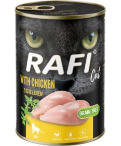 Dolina Noteci RAFI Cat Adult with chicken - wet cat food - 400g Kaķu konservi