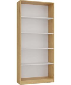 Top E Shop 80 CM BOOKCASE ARTISAN/WHITE Jaunumi -Dārzam