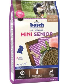 BOSCH Mini Senior - dry dog food - 2,5 kg Suņu barība