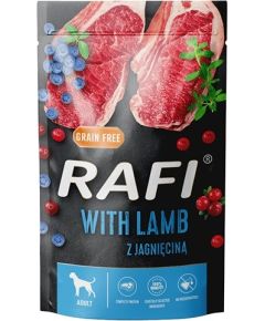 DOLINA NOTECI Rafi Lamb, blueberry, cranberry - wet dog food - 500g Suņu barība