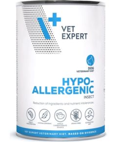 VET EXPERT Hypoallergenic Insect - wet dog food - 400g Suņu barība
