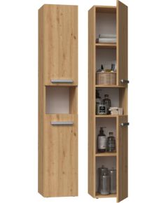 Top E Shop Topeshop NEL I ARTISAN bathroom storage cabinet Oak Jaunumi -Dārzam