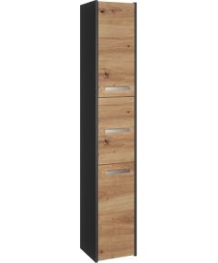Top E Shop Topeshop S33 ANTRACYT/ARTISAN bathroom storage cabinet Oak Jaunumi -Dārzam