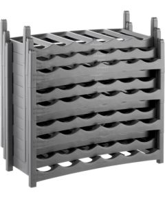 ROTHO Vario Wine Rack Anthracite - Stand for 6 Bottles Atkritumu tvertnes