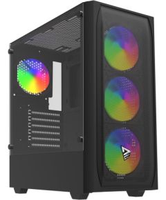 Savio Noctis Flow RGB Cube Black Корпуса