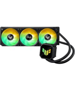 ASUS TUF GAMING LC III 360 ARGB Processor All-in-one liquid cooler 12 cm Black Procesoru dzesēšana