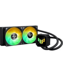 ASUS TUF GAMING LC III 240 ARGB Processor All-in-one liquid cooler 12 cm Black Procesoru dzesēšana