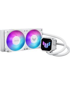 ASUS TUF GAMING LC III 240 ARGB WHT Processor All-in-one liquid cooler 12 cm White Охлаждение процессора