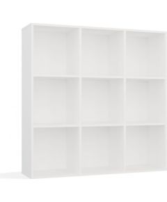 Top E Shop MALAX 3x3 H WHITE SHELVING UNIT Jaunumi -Dārzam