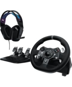 Spēļu stūre Logitech G920 Driving Force Xbox With Logitech G335 Spēļu kontrolieri