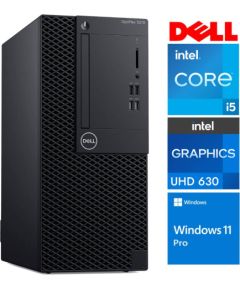 DELL 3070 Tower i5-8400 8GB 256SSD M.2 NVME+2TB WIN11Pro Atjaunoti personālie datori