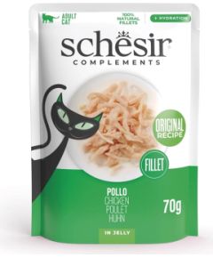 Agras Pet Foods SCHESIR Chicken fillet in jelly - wet cat food - 70g Консервы кошек