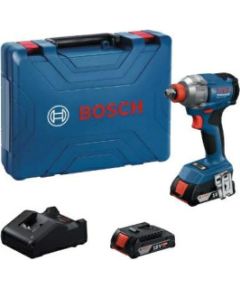 Triecienatslēga Bosch GDX 18V-285 Professional; 18 V; 2x2,0 Ah akum. Trieciena uzgriežņu pistoles ar akumulatoru