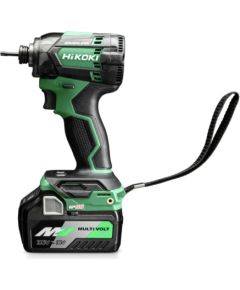 Triecienatslēga Hikoki WH18DCWRZ; 18 V; 2x5,0 Ah akum. Trieciena uzgriežņu pistoles ar akumulatoru