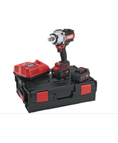 Triecienatslēga Flex IW 3/4'' 1600 18-EC/5.0; 18 V; 2x5,0 Ah akum. + L-Boxx Trieciena uzgriežņu pistoles ar akumulatoru