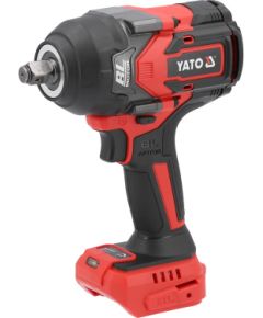 Triecienatslēga Yato YT-828072; 18 V (bez akumulatora un lādētāja) Trieciena uzgriežņu pistoles ar akumulatoru