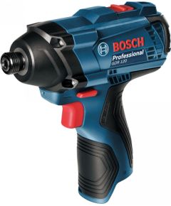Triecienatslēga Bosch GDR 120-LI; 12 V (bez akumulatora un lādētāja) Trieciena uzgriežņu pistoles ar akumulatoru