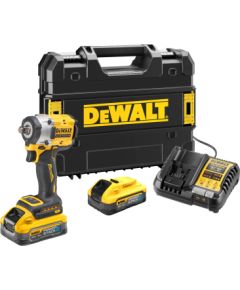Triecienatslēga DeWalt DCF921H2T-QW; 18 V; 2x5,0 Ah akum. Trieciena uzgriežņu pistoles ar akumulatoru