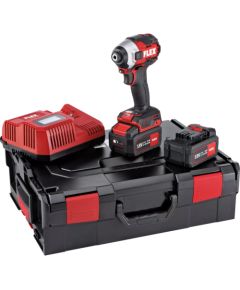 Triecienatslēga Flex ID 1/4'' 18.0-EC HD/5.0 Set; 18 V; 2x5,0 Ah akum. Trieciena uzgriežņu pistoles ar akumulatoru