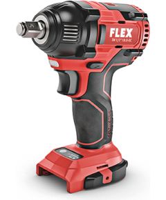Triecienatslēga Flex IW 1/2 18,0-EC (bez akumulatora un lādētāja) Trieciena uzgriežņu pistoles ar akumulatoru