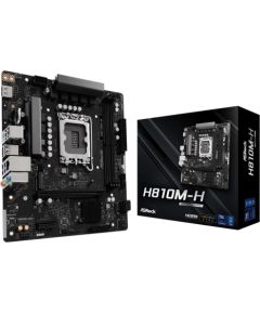 MB H810 S1851 MATX/H810M-H ASROCK Mātes plates
