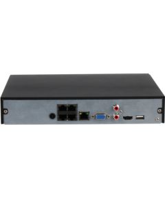 DHI NVR4104HS-P-4KS3 ~ Dahua 12MP IP NVR 4 kanāli/4PoE 80Mbps HDDx1 Videoreģistrātori NVR