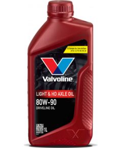 Gear oil LIGHT & HD AXLE OIL 80W90 1L, Valvoline Трансмиссионные масла