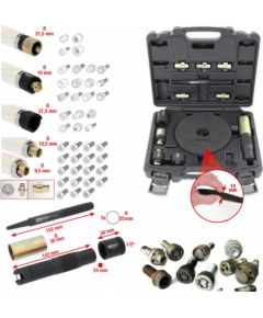 Kstools Rim lock removal set, 15 pcs, KS Tools Specinstrumenti