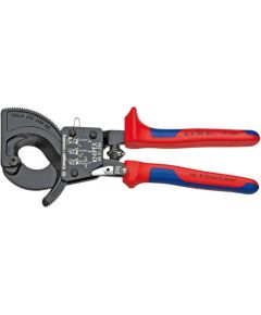 Cable Cutter ratchet action up to D32mm/240mm2, Knipex Knaibles un stangas