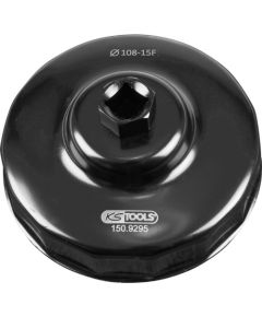 Kstools 1/2“ HGV oil filter socket, 108mm, KS Tools Спец. инструменты