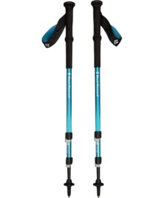 Black Diamond Trekking Poles Trail Back Fitness Equipment (1 Pair, 100 to 140 cm, Creek Blue) Велосипеды