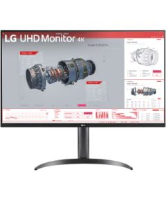 LG 32BR55UK-B 31.5 " VA UHD 16:9 60 Hz 4 ms 3840 x 2160 pixels 250 cd/m² HDMI ports quantity 2 LED / LCD мониторы