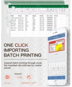 Drukarka Etykiet Niimbot B21 S biały Принтер наклейки