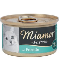 MIAMOR Pastete Trout - wet cat food - 85g Консервы кошек
