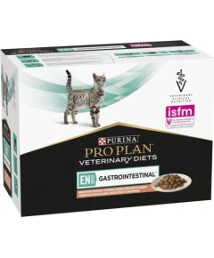 PURINA Pro Plan Veterinary Diets EN St/Ox Gastrointestinal Salmon - wet cat food - 10x85 g Barība
