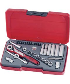 Tengtools Instrumentu komplekts Teng Tools T1435AF; 1/4''; 35 gab. Mehāniskie instrumenti