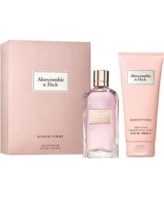 Abercrombie First Instinct for Her Dárková sada EDP 100 ml a tělové mléko 200 ml 100ml Dāvanu komplekti