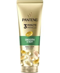 Pantene 3 Minute Miracle Smooth & Silky Conditioner - Vyhlazující kondicionér 220ml Духи и косметика