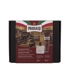 Proraso Sandalwood Oil & Shea Butter Set - Dárková sada vyživujících přípravků na holení Smaržas - NESAKĀRTOTS