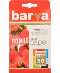 Photo Paper Barva (IP-A230-023) Matt 230 g/m², 10x15, 50 sheets Бумага для принтеров