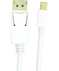 Extradigital Кабель mini DisplayPort - DisplayPort, 1 м  Кабель HDMI