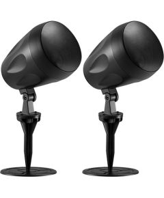Lumi 6.5'' Coaxial Satellite Landscape Speakers (Pair), Black Акустические системы , колонки