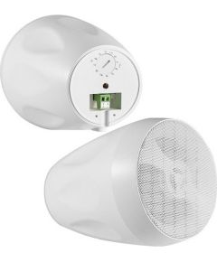 Lumi 6.5'' Coaxial Satellite Landscape Speakers (Pair), White Акустические системы , колонки
