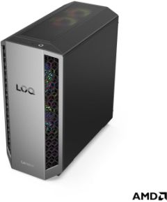 Lenovo LOQ 26ADR10 Desktop Tower AMD Ryzen 7 8745HX 32 (2x16GB) GB SO-DIMM DDR5 1000 GB NVIDIA GeForce RTX 5060 Ti No Optical drive No keyboard Windows 11 Home Warranty 24 month(s) Personālie datori