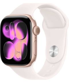 Smartwatch Apple Watch 11 Alu Case 42mm Rose Gold Sports Band Light Blush S/M EU Smart-Watch Pulksteņi