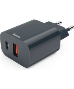 Hama 00864410 20W USB-C USB-A Fast Charging Charger ECOSENTIAL Telefonu lādētāji 220v
