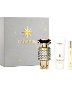 Paco Rabanne Fame zestaw woda perfumowana spray 80ml + balsam do ciała 100ml + woda perfumowana spray 10ml Sieviešu Smaržas