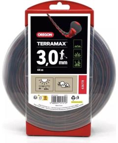 Terramax, 3.0 mm, 44 m, riņķis, OREGON Piederumi dārza tehnikai