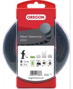 Nylium Silencio aukla, 1,6 mm, 15 m, OREGON Piederumi dārza tehnikai