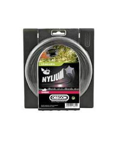 Nylium Starline 3,0 mm x 60 m (riņķis), OREGON Piederumi dārza tehnikai